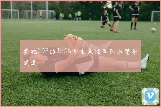要把GDP的2.5%拿出来搞军队和警察建设